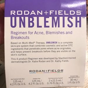 Rodan + Fields unblemished 4 piece set